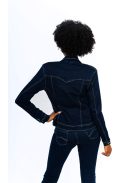 Thomas Jeans női farmerdzseki sötétkék