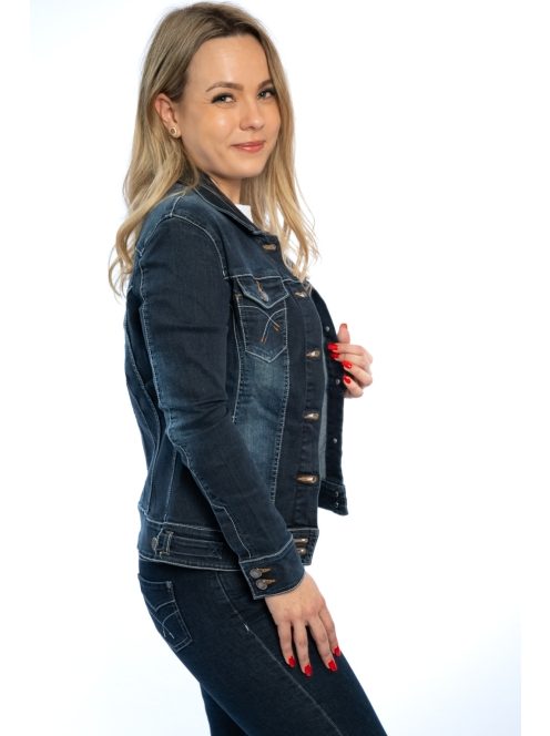 Thomas Jeans női farmerdzseki koptatott