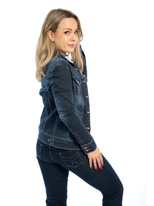 Thomas Jeans női farmerdzseki koptatott