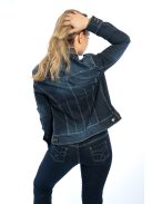 Thomas Jeans női farmerdzseki koptatott