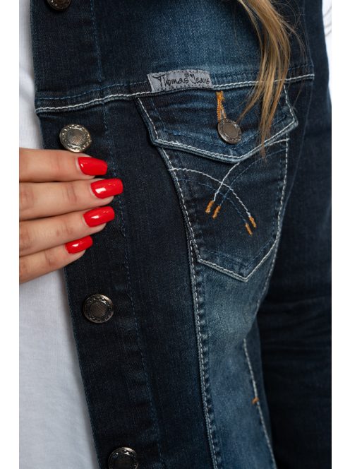 Dámska džínsová bunda Thomas Jeans s efektom opotrebovania