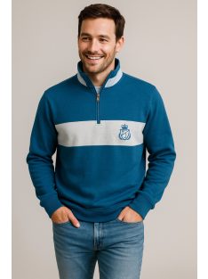 Svetre Thomas Jeans s modro-sivými pruhmi