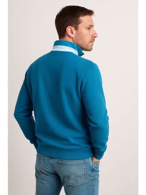 Thomas Jeans pulóver kék szürke csíkkal