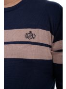 Thomas Jeans pulóver bézs csíkkal