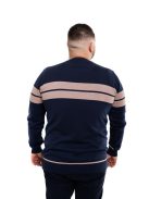 Pánsky sveter Thomas Jeans s béžovými pruhmi