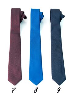 Nyakkendő bordó, kék, sötétkék