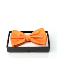 Kravata s kvetinovým vzorom v oranžovej farbe