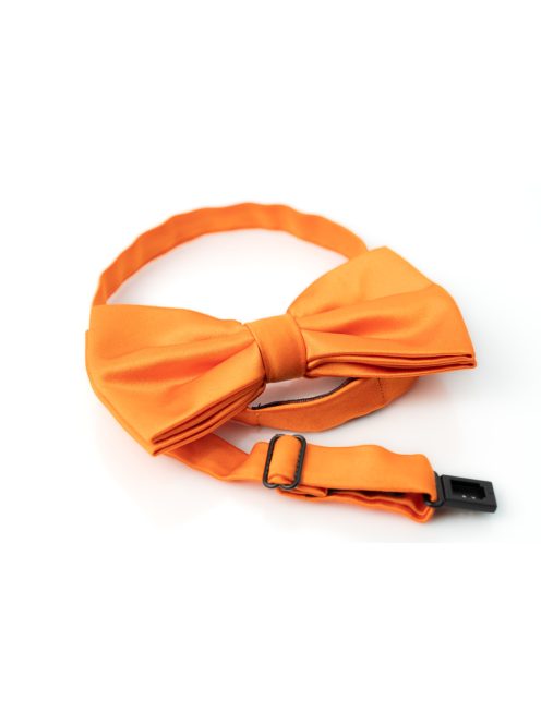 Kravata s kvetinovým vzorom v oranžovej farbe