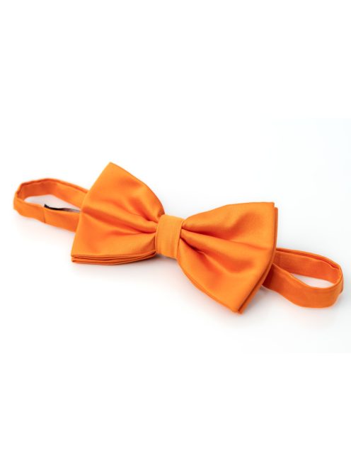 Kravata s kvetinovým vzorom v oranžovej farbe