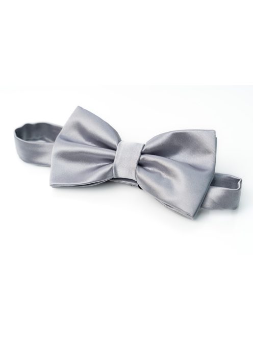 Csokornyakkendő ezüstszürke