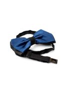 Csokornyakkendő sötétkék-fekete