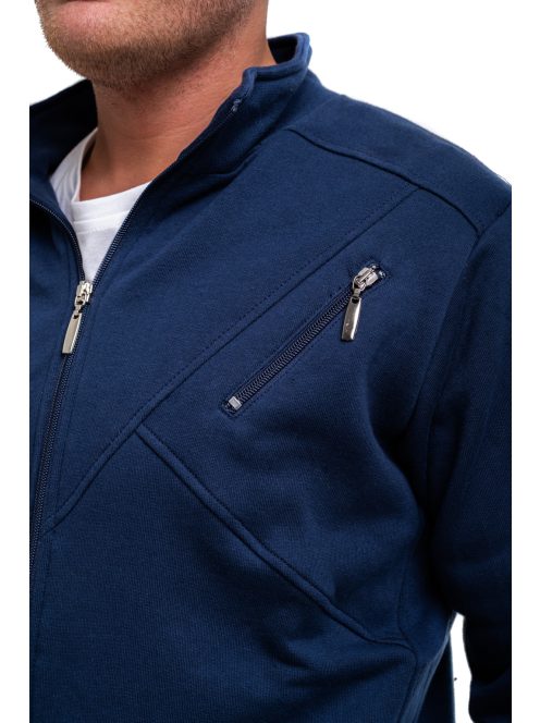 Športový tmavomodrý sveter Thomas Jeans