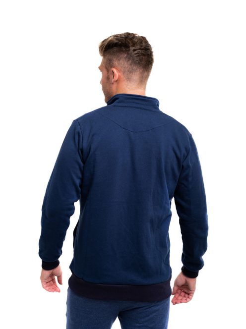 Športový tmavomodrý sveter Thomas Jeans