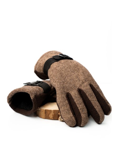 Thomas Jeans téli kesztyű barna