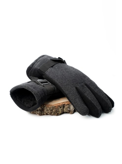 Thomas Jeans téli kesztyű sötétszürke