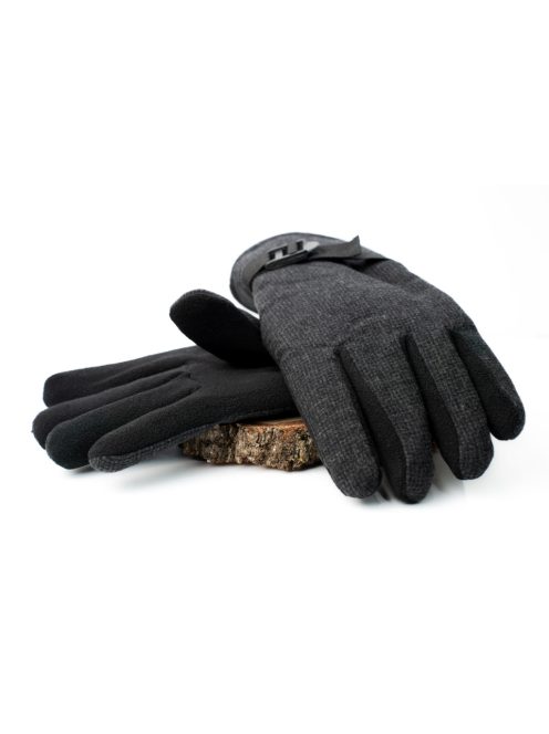 Thomas Jeans téli kesztyű sötétszürke