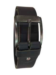 Thomas Jeans fekete bőr öv 