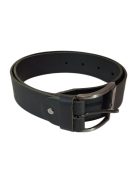 Thomas Jeans fekete bőr öv 