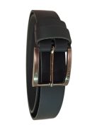 Thomas Jeans bőr öv fekete keskeny