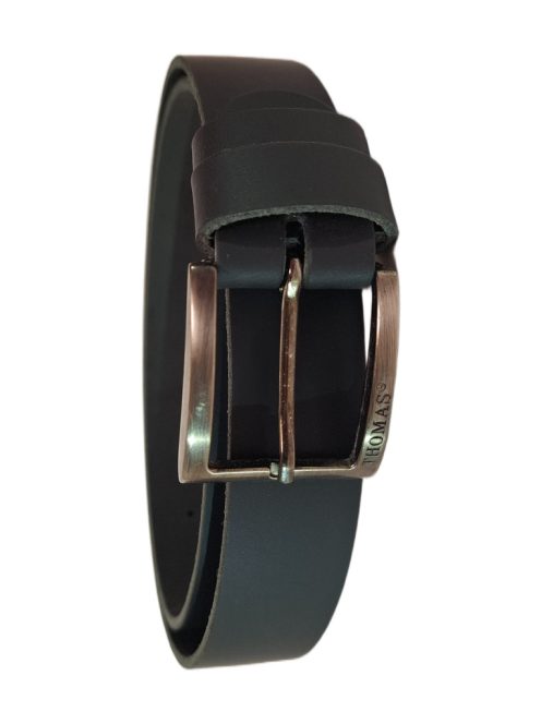 Thomas Jeans bőr öv fekete keskeny