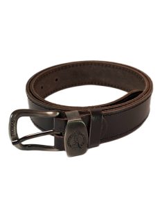 Thomas Jeans bőr öv barna nagy csatos