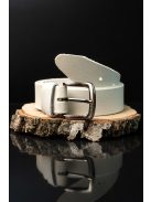 Thomas Jeans fehér bivalybőr öv