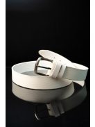 Thomas Jeans fehér bivalybőr öv