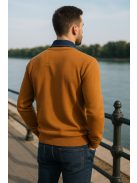 Thomas Jeans kardigán s vložkami na ramenách v horčicovo žltej farbe