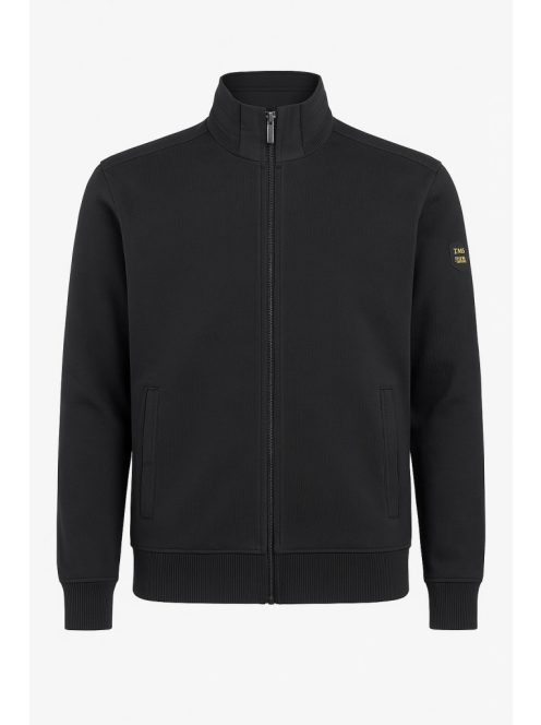 Thomas Jeans kardigán vállbetéttel fekete