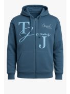 Thomas Jeans kapucnis sportos kardigán farmerkék
