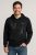 Thomas Jeans kapucnis sportos kardigán fekete