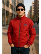 Vetrovka Thomas Jeans v bordovej farbe