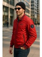 Vetrovka Thomas Jeans v bordovej farbe