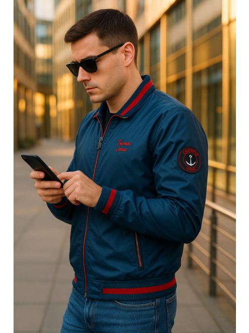 Thomas Jeans széldzseki középkék