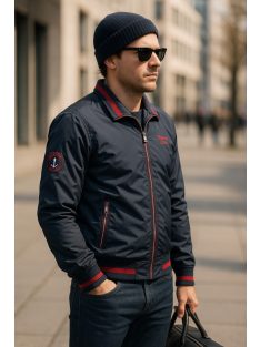 Vetrovka Thomas Jeans tmavomodrá