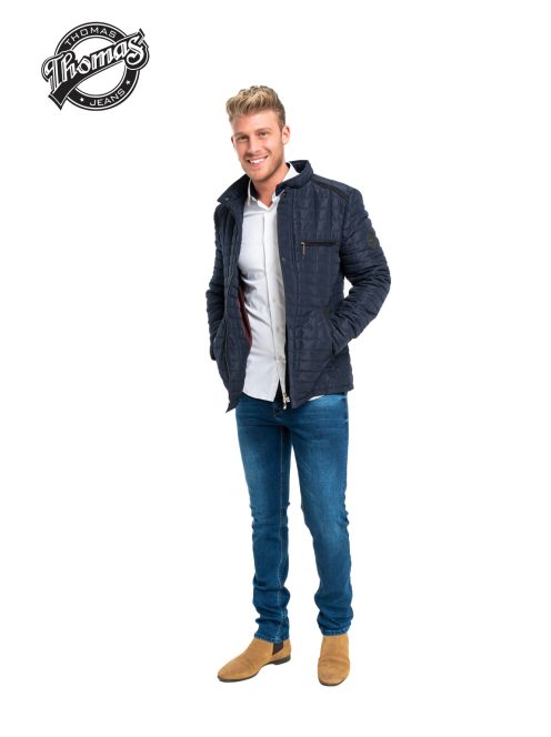 Prechodná prešívaná bunda Thomas Jeans