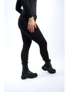 Dámske nohavice Thomas Jeans čierne