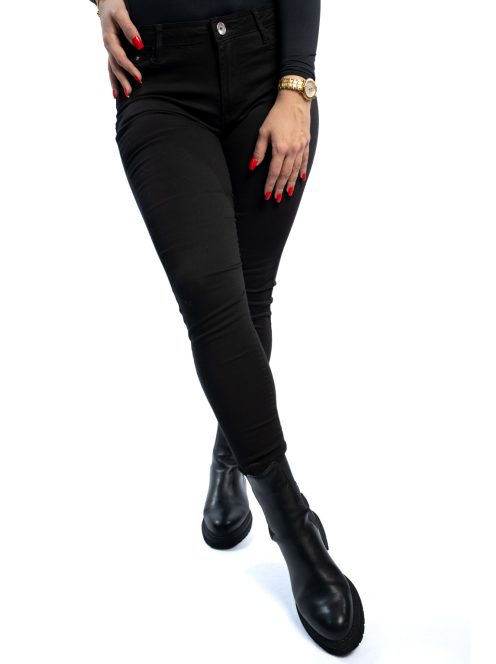 Dámske nohavice Thomas Jeans čierne