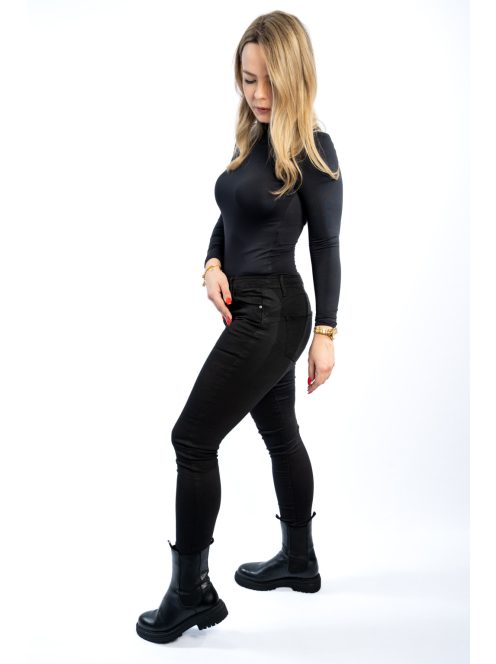 Dámske nohavice Thomas Jeans čierne