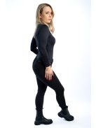 Dámske nohavice Thomas Jeans čierne