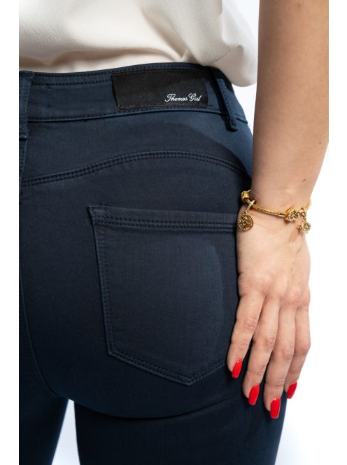 Thomas Jeans női nadrág navy kék