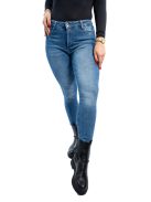 Thomas Jeans női farmernadrág középkék koptatott