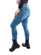 Thomas Jeans női farmernadrág középkék koptatott