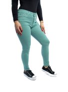 Dámske nohavice Thomas Jeans v mätovo zelenej farbe
