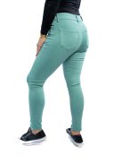 Dámske nohavice Thomas Jeans v mätovo zelenej farbe