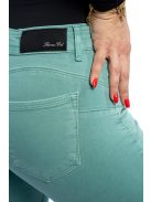 Dámske nohavice Thomas Jeans v mätovo zelenej farbe