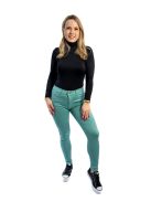 Dámske nohavice Thomas Jeans v mätovo zelenej farbe
