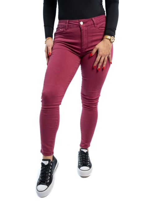 Thomas Jeans női nadrág világos bordó