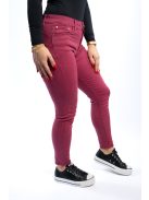 Thomas Jeans női nadrág világos bordó