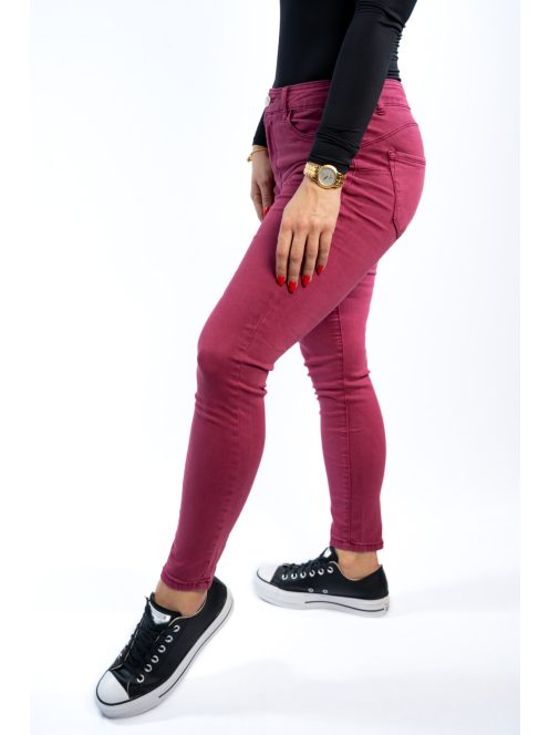 Thomas Jeans női nadrág világos bordó